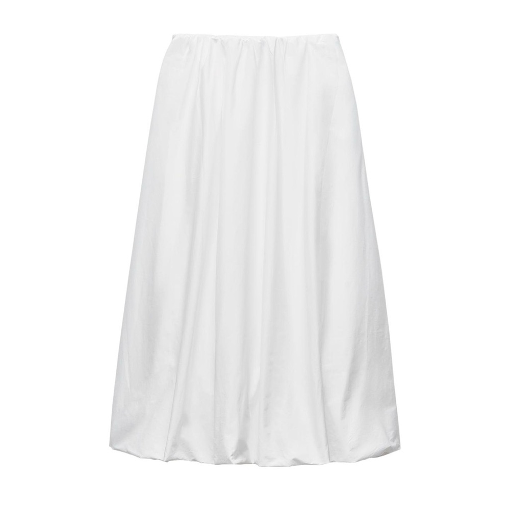 BALLOON MIDI SKIRT
WHITE - REF. 1255/402